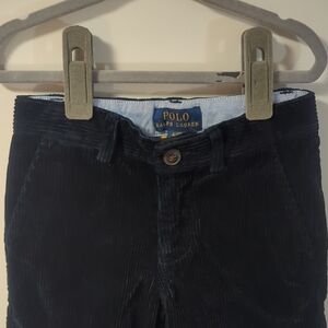 Polo Ralph Lauren Straight Fit Cotton Corduroy Pant - Toddler Boys 4T Navy Blue